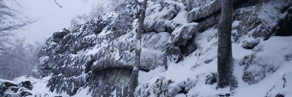 Falaise école de Roc-la-Tour hors saison